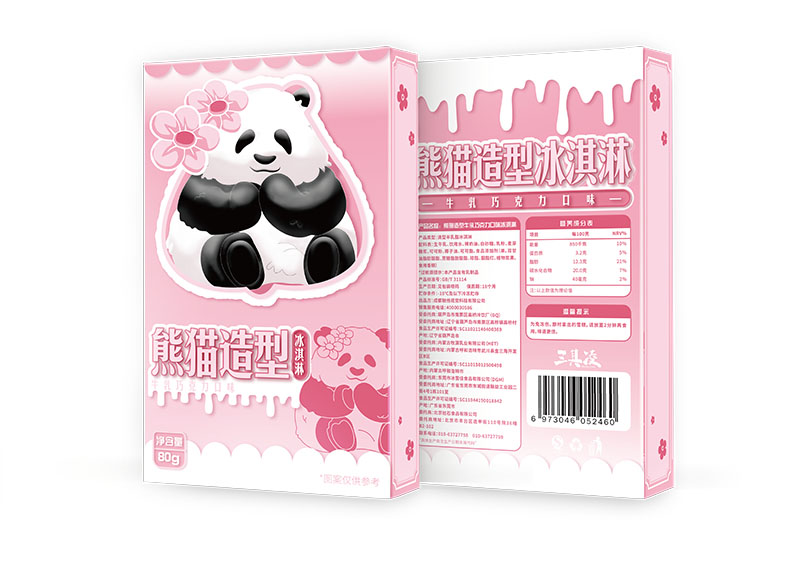 花花冰淇淋包装